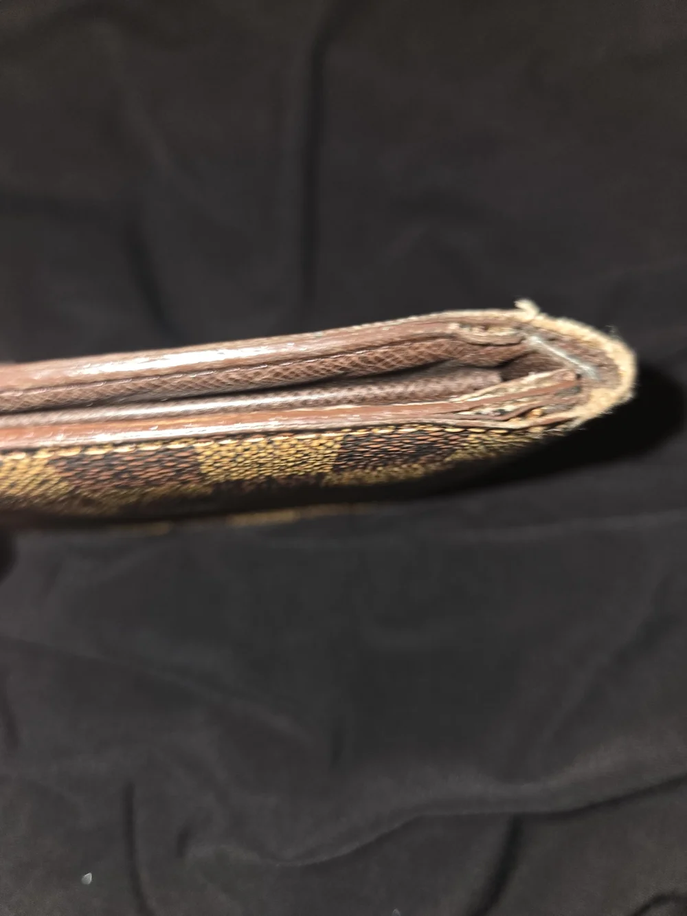 Louis Vuitton Brown Checkered Card Holder - Damier Canvas